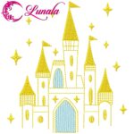 Matriz de bordado - Castelo2