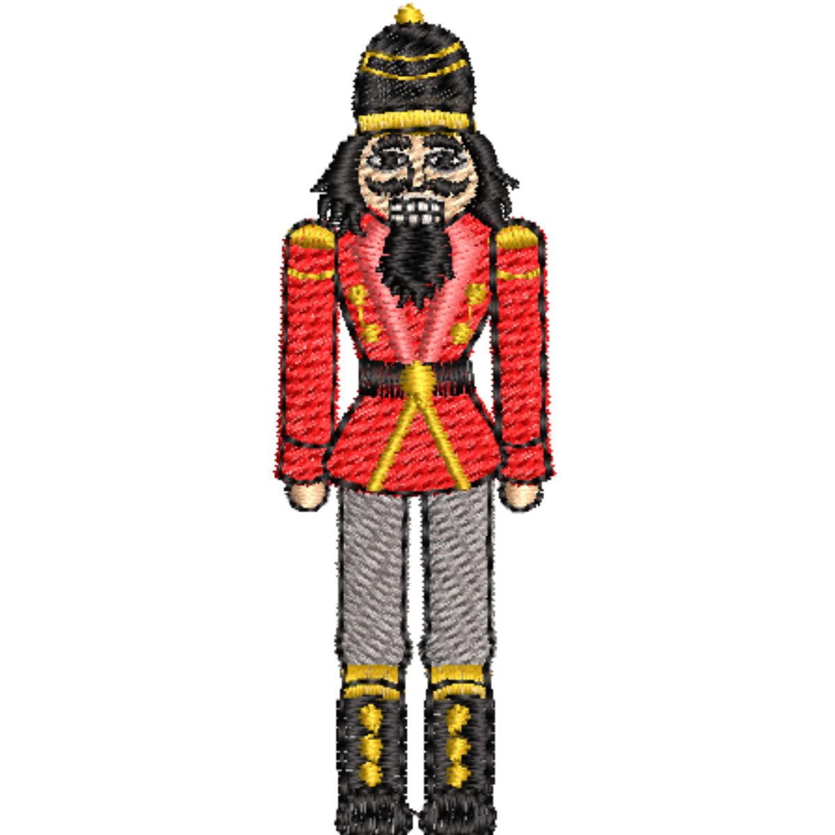 DIVIDIDO EM 4 PARTES (1) Matriz de Bordado Soldadinho Cód 01343 - Imagem 1