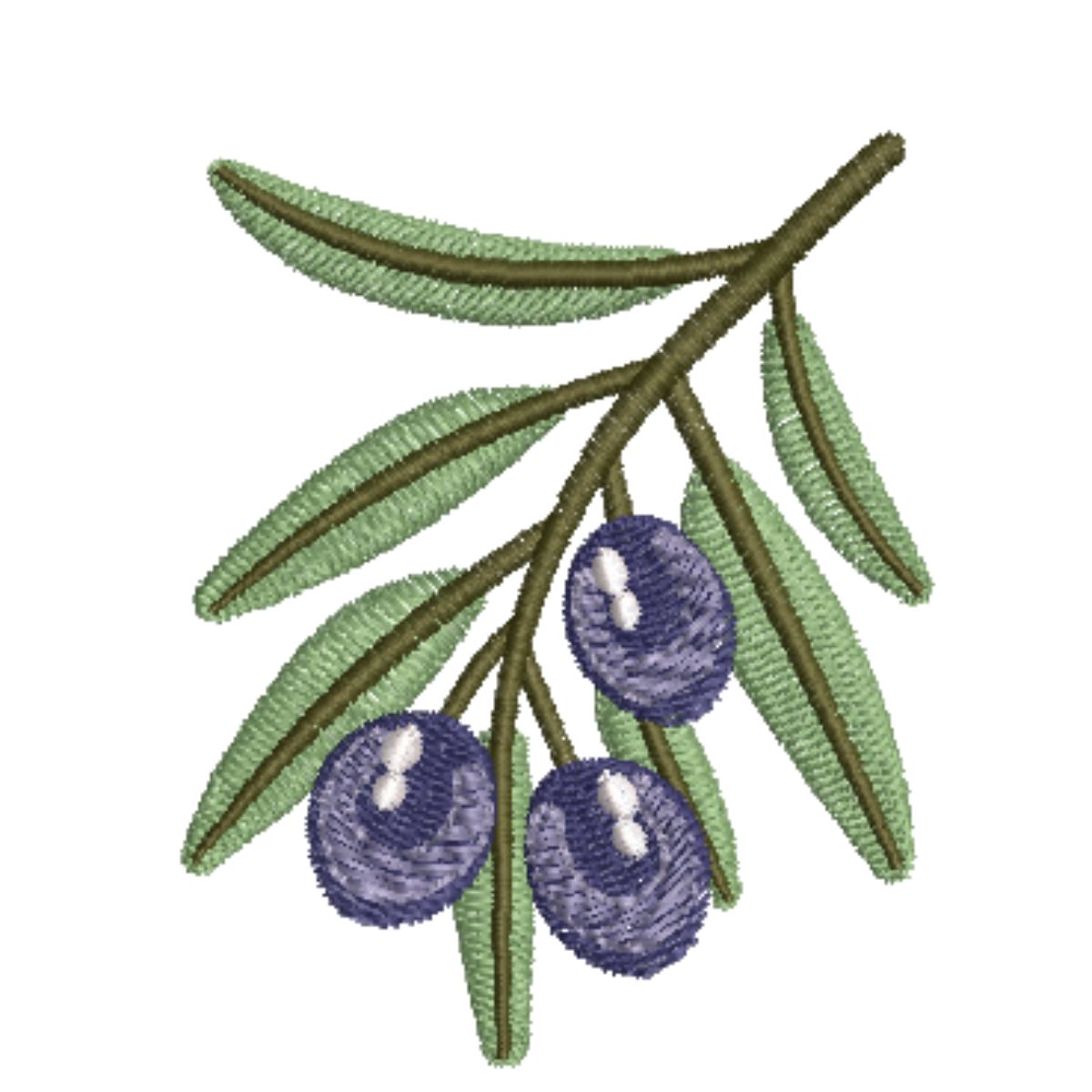 DIVIDIDO EM 4 PARTES (2) Matriz de Bordado Olivia Cód 01345 - Imagem 1