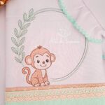 Matrizes de bordado coleção safari moldura - Imagem 4