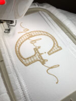 Combo Especial 2 Alfabetos - Aplique ou Vazado e Aplique com Flores - Imagem 12