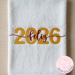 [Matrizes de Bordado] Feliz Ano Novo / Feliz 2026