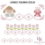 LACINHO e TOALHINHA ESCOLAR - Imagem 4