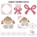 LACINHO e TOALHINHA ESCOLAR - Imagem 2