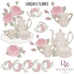 LOUÇAS e FLORES