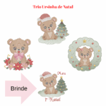 Trio Ursinha de Natal