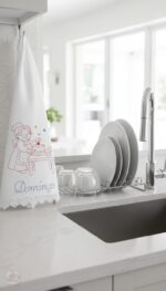 Coleção de Matrizes Semaninha Vovó na Cozinha (Redwork-ponto corrido) - Imagem 8