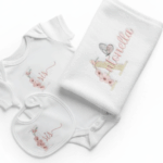 Alfabeto Flor Cerejeira + Brinde Borboleta para montagem - Imagem 3