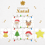 Projeto Enfeite Pingente de Natal - Imagem 2