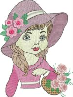 Matriz de Bordado Boneca Pano de Prato Rippled - Imagem 4