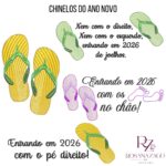 CHINELOS DO ANO NOVO