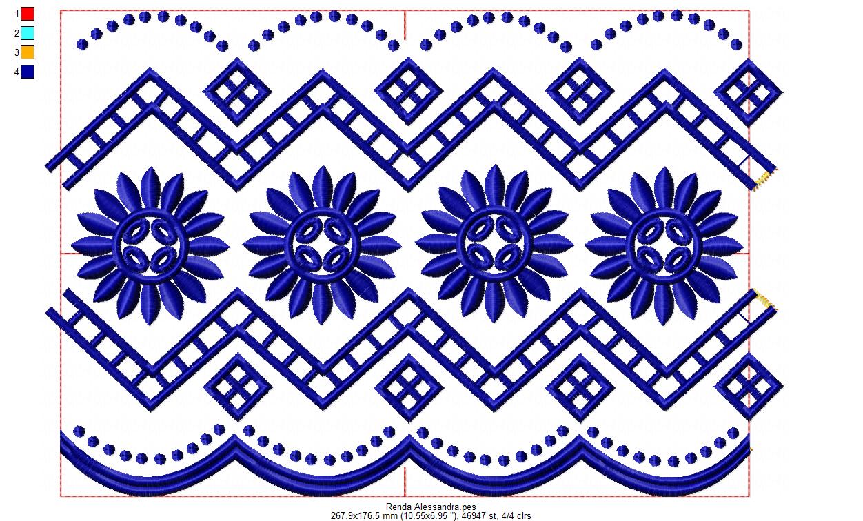 dfc26a03-d84c-4341-ac7b-653d330f001a Matriz de ponto costura, cm corte para detalhe vasado.