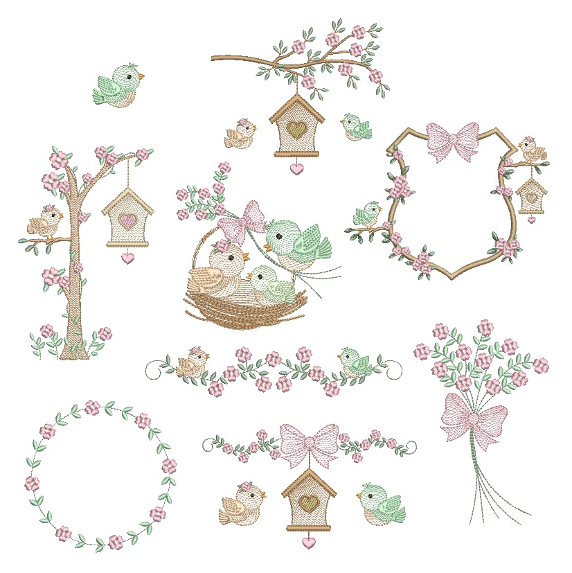 imagem (9) Coleção Passarinhos - Imagem 1