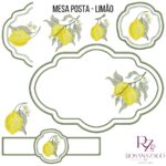 MESA POSTA - LIMÃO