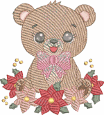 Trio Ursinha de Natal - Imagem 3