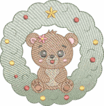 Trio Ursinha de Natal - Imagem 2