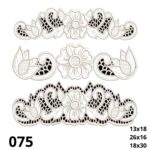 Matriz de bordado Combo COM RICHELIEUR 006 - Image 3