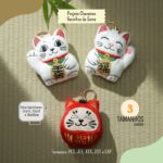 Trio Gatinhos da Sorte Chaveiro - Image 2