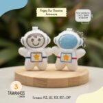 Matriz Chaveiro Duo Astronautas