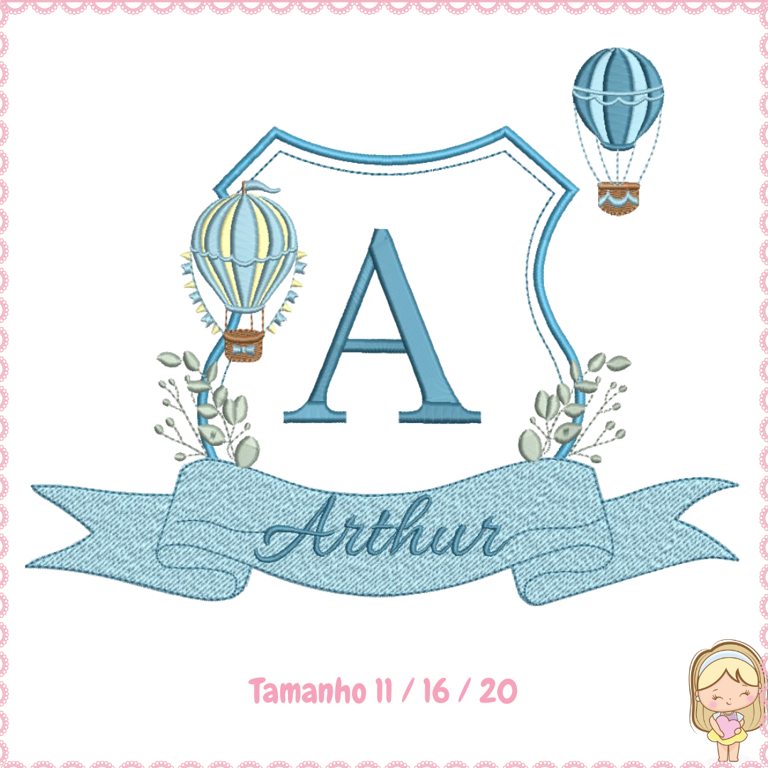 2026 loja bazar (6) Matriz de Bordado BrasΓ£o Balao Arthur - Image 1
