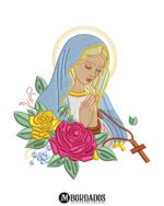 Matriz de Bordado Nossa Senhora Virgem Maria - Image 2