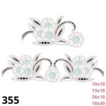 Matriz de bordado Combo COM RICHELIEUR 006 - Image 10