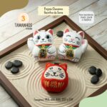 Trio Gatinhos da Sorte Chaveiro