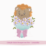 Coleção de Matriz de Bordado Safári Bouquet (Pontos Leves) - Image 3