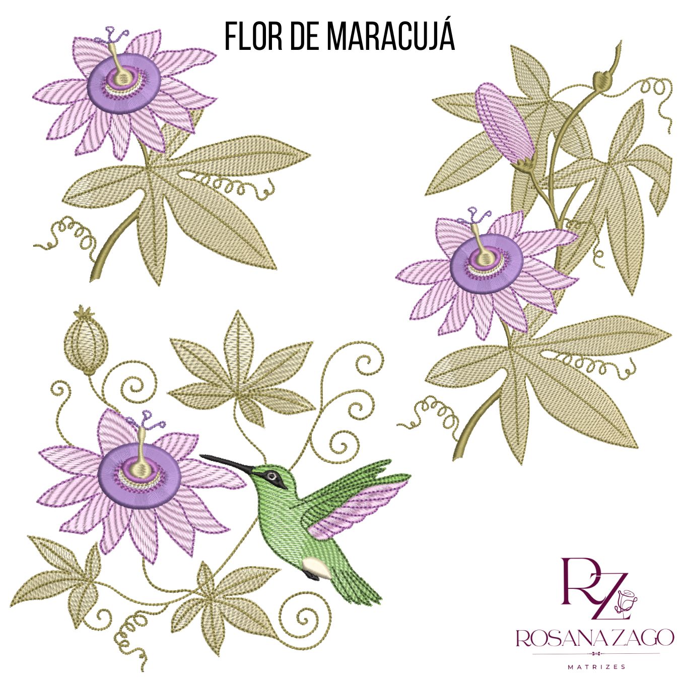 FLOR DE MARACUJÁ FLOR de MARACUJÁ - Imagem 1
