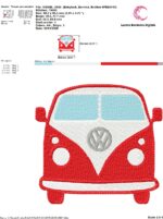 Matriz de bordado - Kombi1 - Image 2