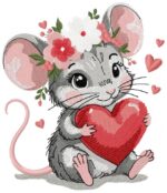 Matriz de bordado kit gatinhos do amor - Imagem 2