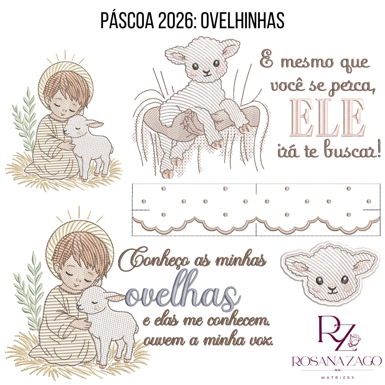 PÁSCOA 2026 OVELHINHAS PÁSCOA 2026: OVELHINHAS - Imagem 1