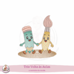 Trio para Matrizes de Bordado Volta às Aulas - Imagem 4