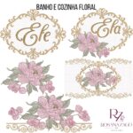 BANHO e COZINHA FLORAL