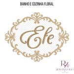 BANHO e COZINHA FLORAL - Imagem 13