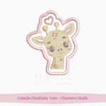 Coleção de Matriz de Bordado Girafinha Cute (Pontos Leves) - Imagem 6