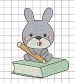 Matriz de Bordado Coleção Volta as aulas - Imagem 7