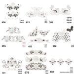 Matriz de bordado Combo COM RICHELIEUR 006