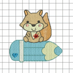 Matriz de Bordado Coleção Volta as aulas - Imagem 6