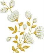 Matriz de Bordado Coleção Flores - Imagem 5