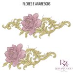 FLORES e ARABESCOS - Imagem 2