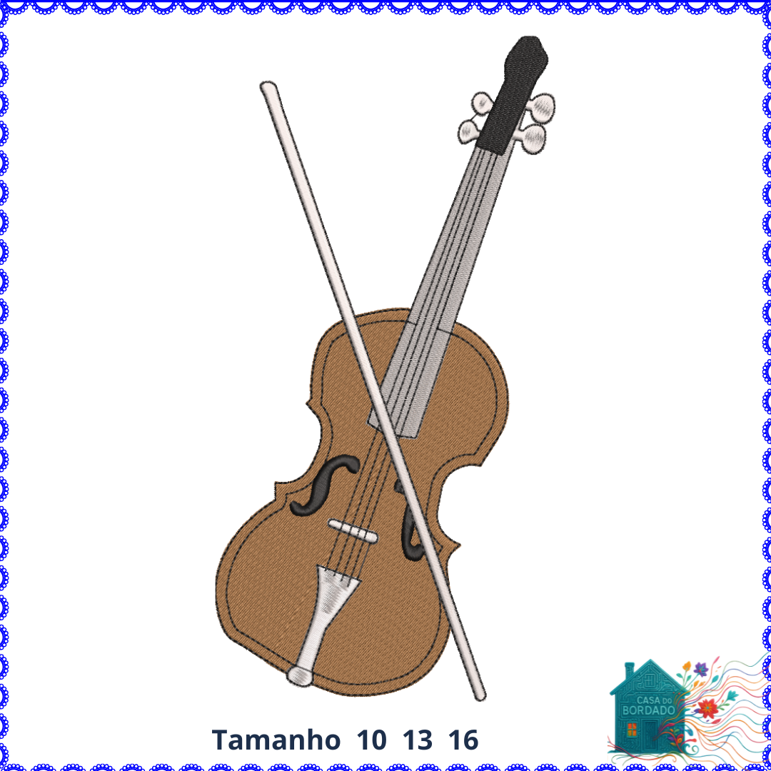 loja bordado png Matriz de Bordado Violino - Image 1