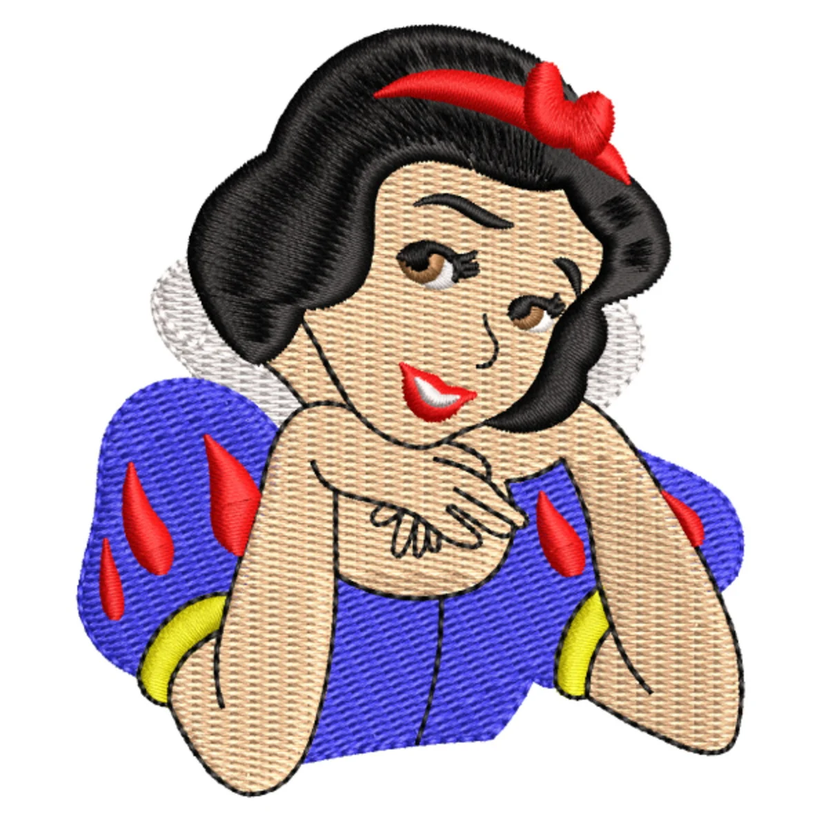 matriz-de-bordado-branca-de-neve- Matriz de Bordado- Branca de Neve - Imagem 1