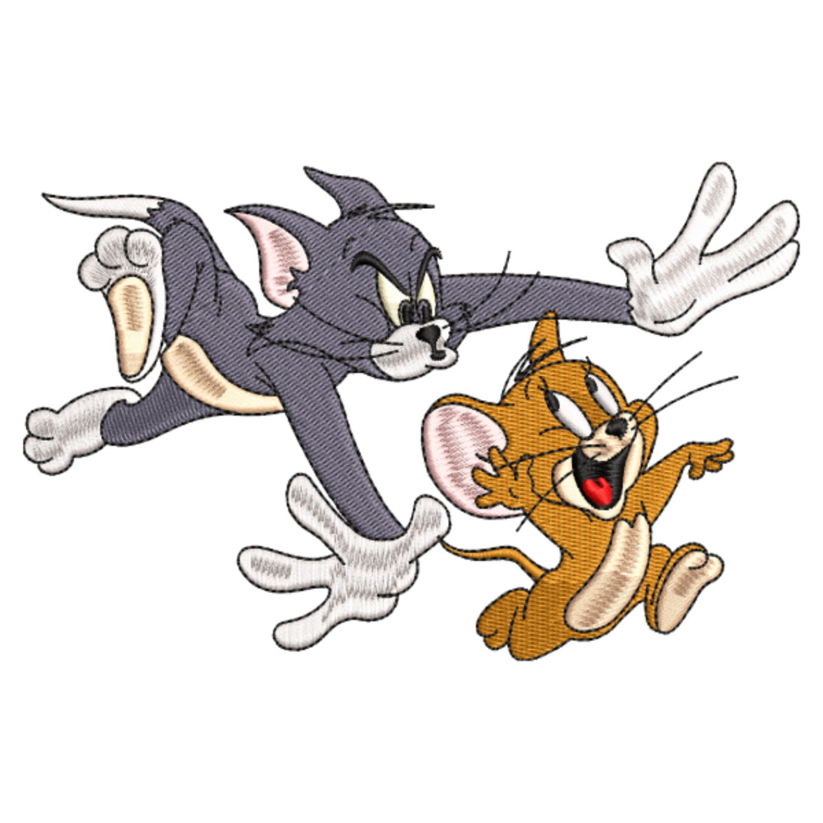 matriz-de-bordado-tom-e-jerry-bordado Matriz de Bordado- Tom e Jerry - Image 1