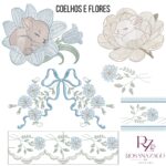 COELHOS e FLORES