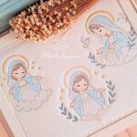 Matrizes de bordado trio nossa senhora das graças