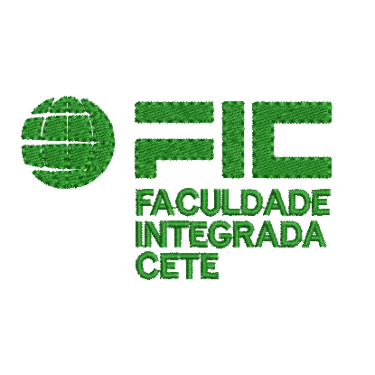 DIVIDIDO EM 4 PARTES Matriz de Bordado Fic Faculdade Integrada Cete CΓ³d 01402 - Image 1