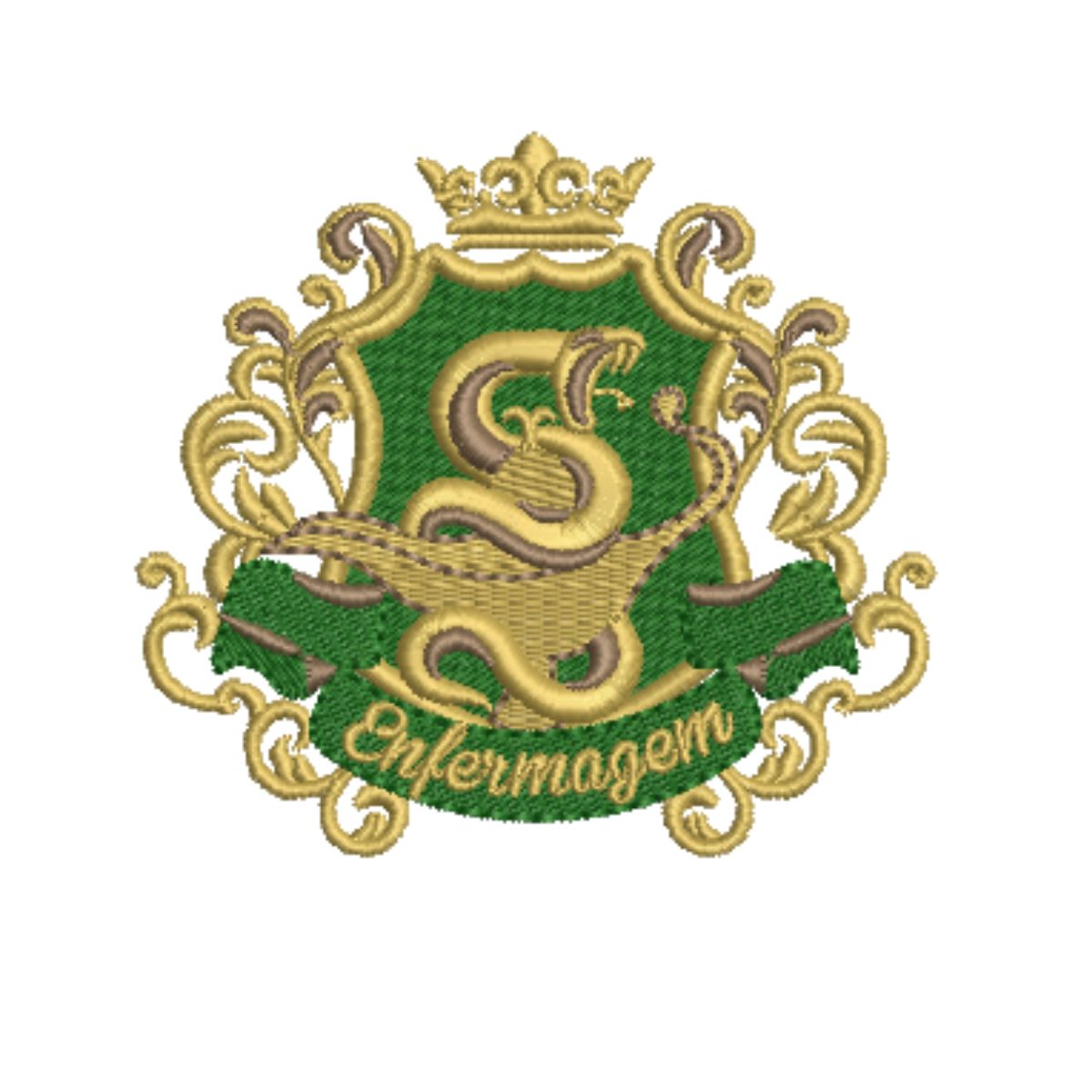 DIVIDIDO EM 4 PARTES (6) Matriz de Bordado Enfermagem CΓ³d 01408 - Image 1