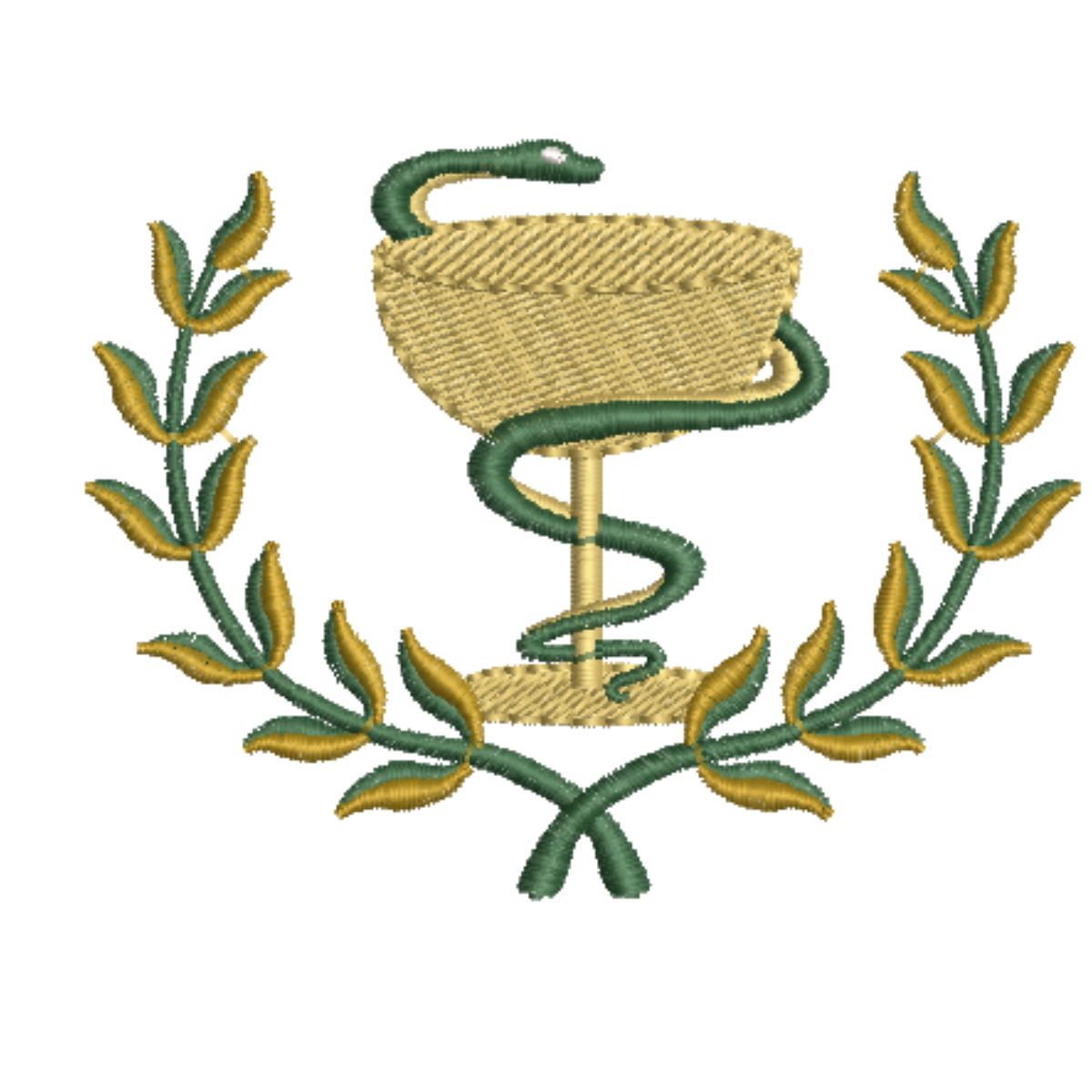 DIVIDIDO EM 4 PARTES (9) Matriz de Bordado Enfermagem Cód 011411 - Imagem 1