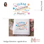 Matriz de Bordado - Frases "Feliz Páscoa" e "Seu Olhar"